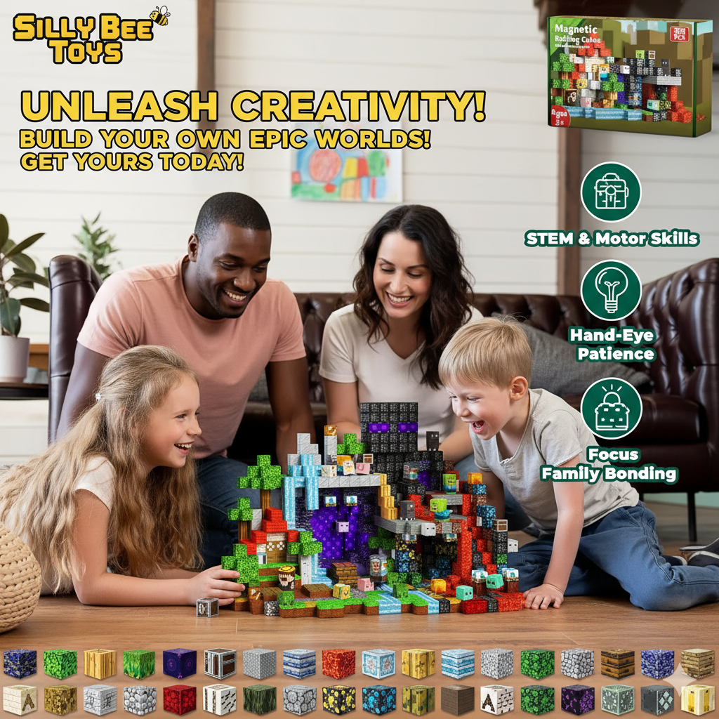 Magnetic Building Blocks Adventure